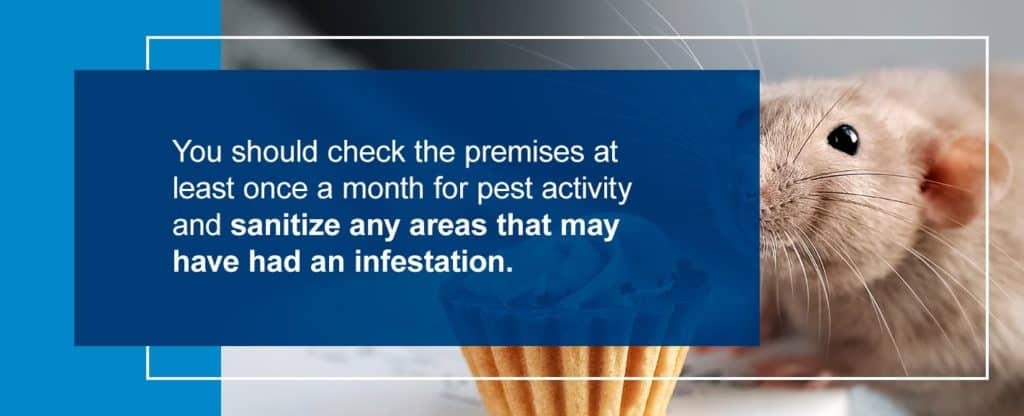 Manage Pest Activity in Business