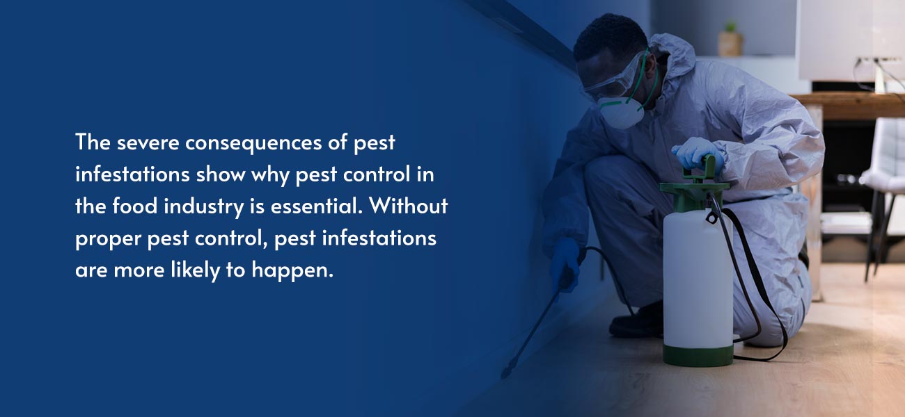 Why pest control in the food industry is important